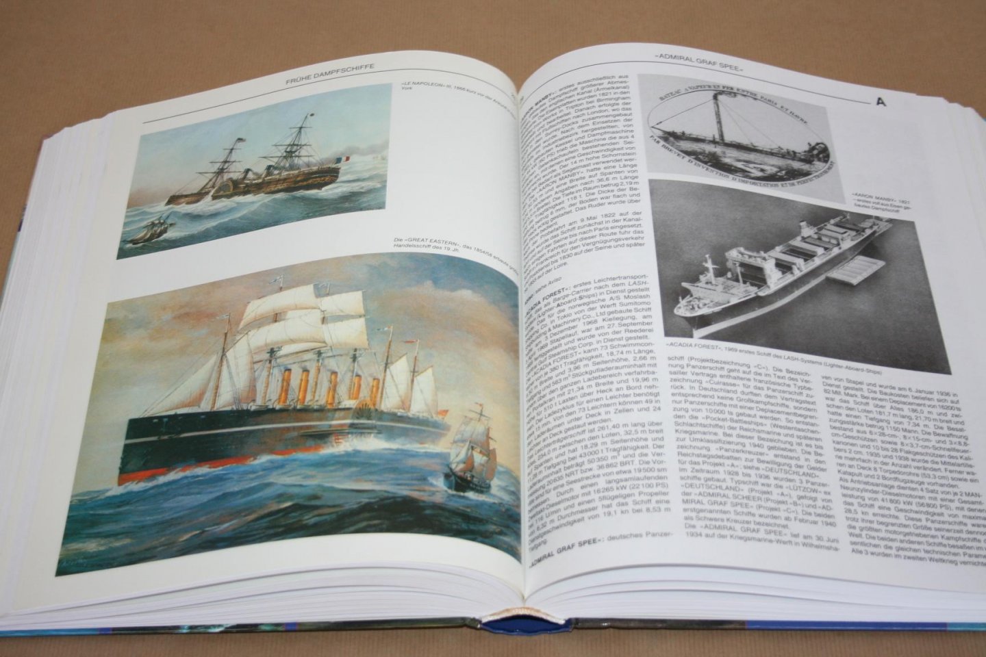 Dudszus & Köpcke - Das große Buch der Schiffstypen  (Schiffe, Boote, Flöße unter Riemen und Segel, Dampfschiffe, Motorschiffe, Meerestechnik)