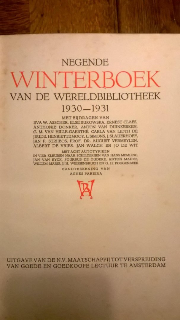Asscher EDva W, Elske Bukowska e.a. - Winterboek   9