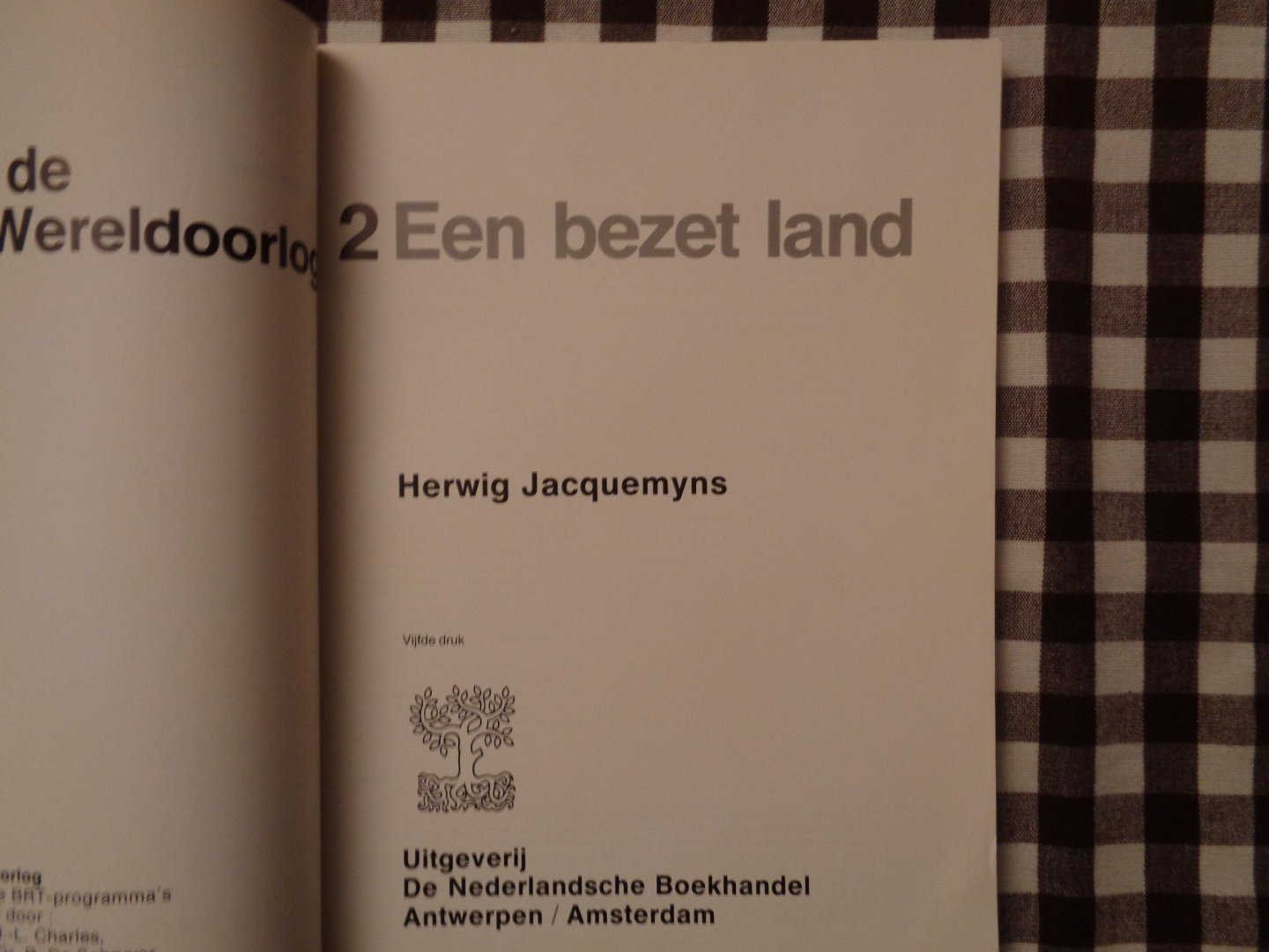herwig  jacquemyns - belgie in de tweede wereldoorlog  2