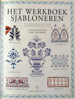 Drayton, Louise | Jane Thomson - Het werkboek sjabloneren | Ruim 30 kant-en-klare slablonen om te combineren tot honderden klassieke patronen