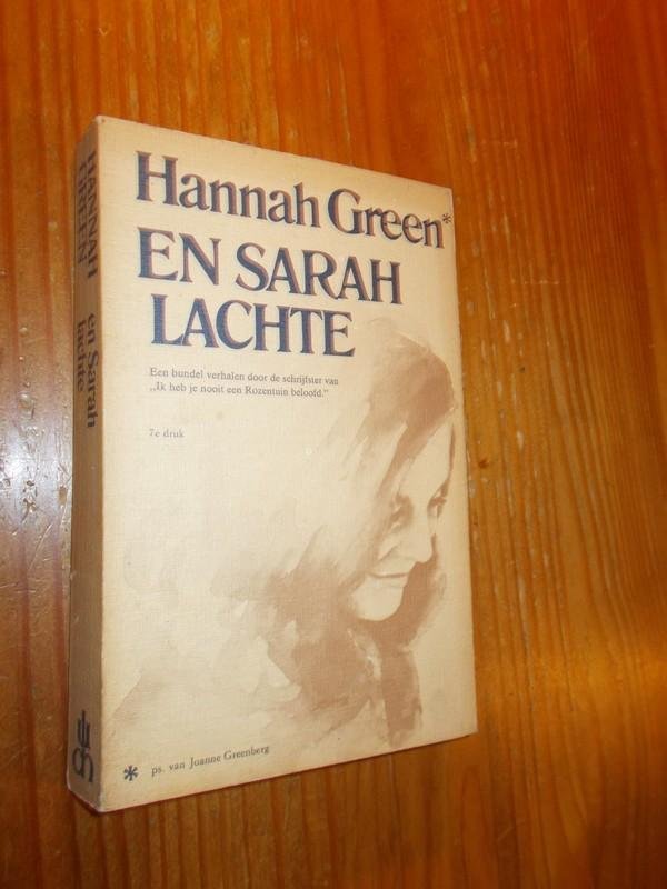 GREEN, HANNAH, - En Sarah lachte.