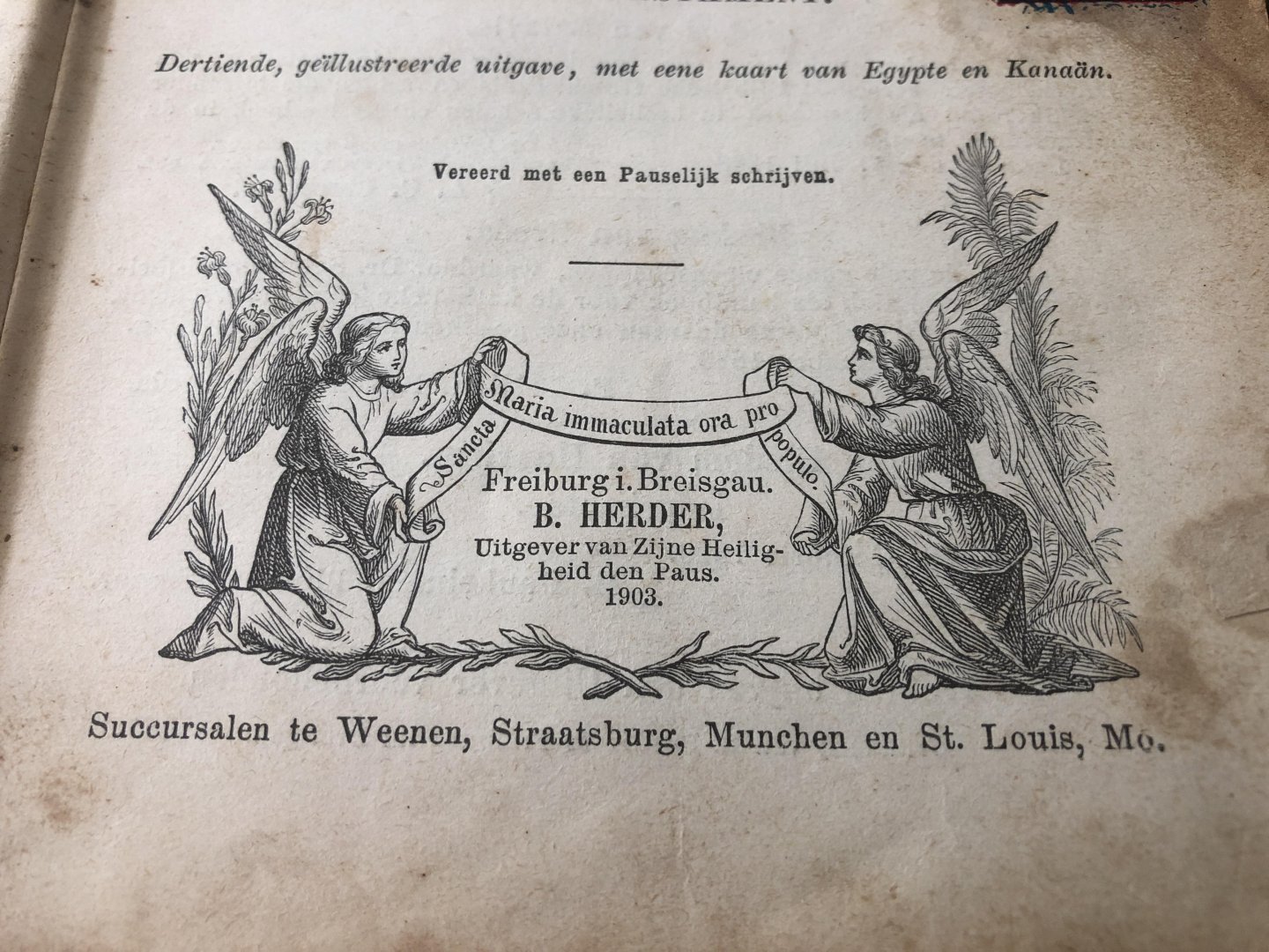 P. Timmermans, J.H. Wijnen - Bijbelsche geschiedenis des ouden en des Nieuwen Testaments volgens Dr. Schuster, ten gebruike bijnier meer uitgebreid en het middelbaar. Onderwijs in het Nederlandsch vertaald en bewerkt