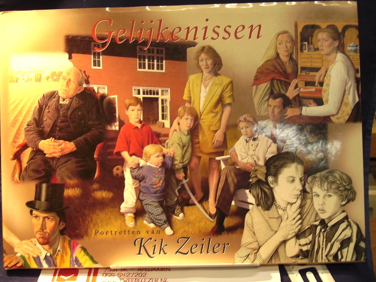 Ellis, Paul M. , Magdaleen van Herk, Anja van Leeuwen en Estill Curtis Pennington - Gelijkenissen ; Portretten van Kik Zeiler