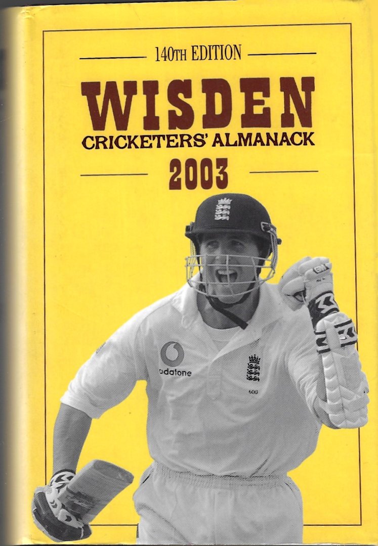 Engel, Matthew - Wisden Cricketers' Almanack 2003 -140th edition