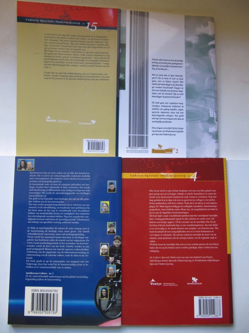 diverse auteurs - Creativiteit & Speciale Onderwijszorg / De moeilijke klas / Hulp op maat / Dwarliggers in de klas
