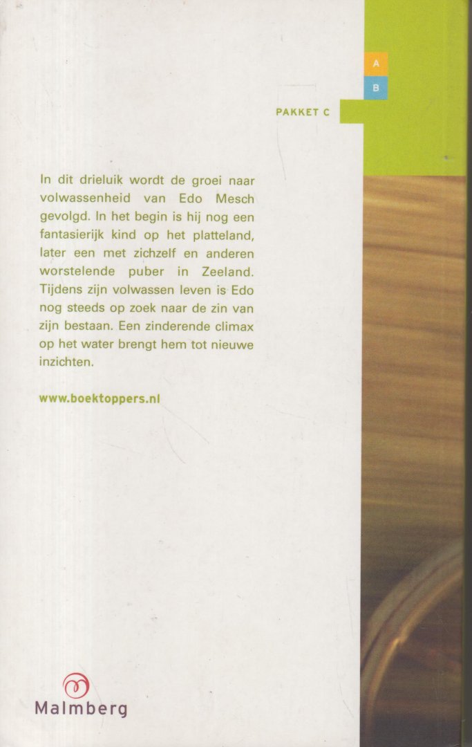 Jong (Breda, 4 oktober 1952), Oebele Klaas Anne (Oek) de - Opwaaiende zomerjurken. Er wordt in drie episoden de groei naar volwassenheid van Edo Mesch beschreven.