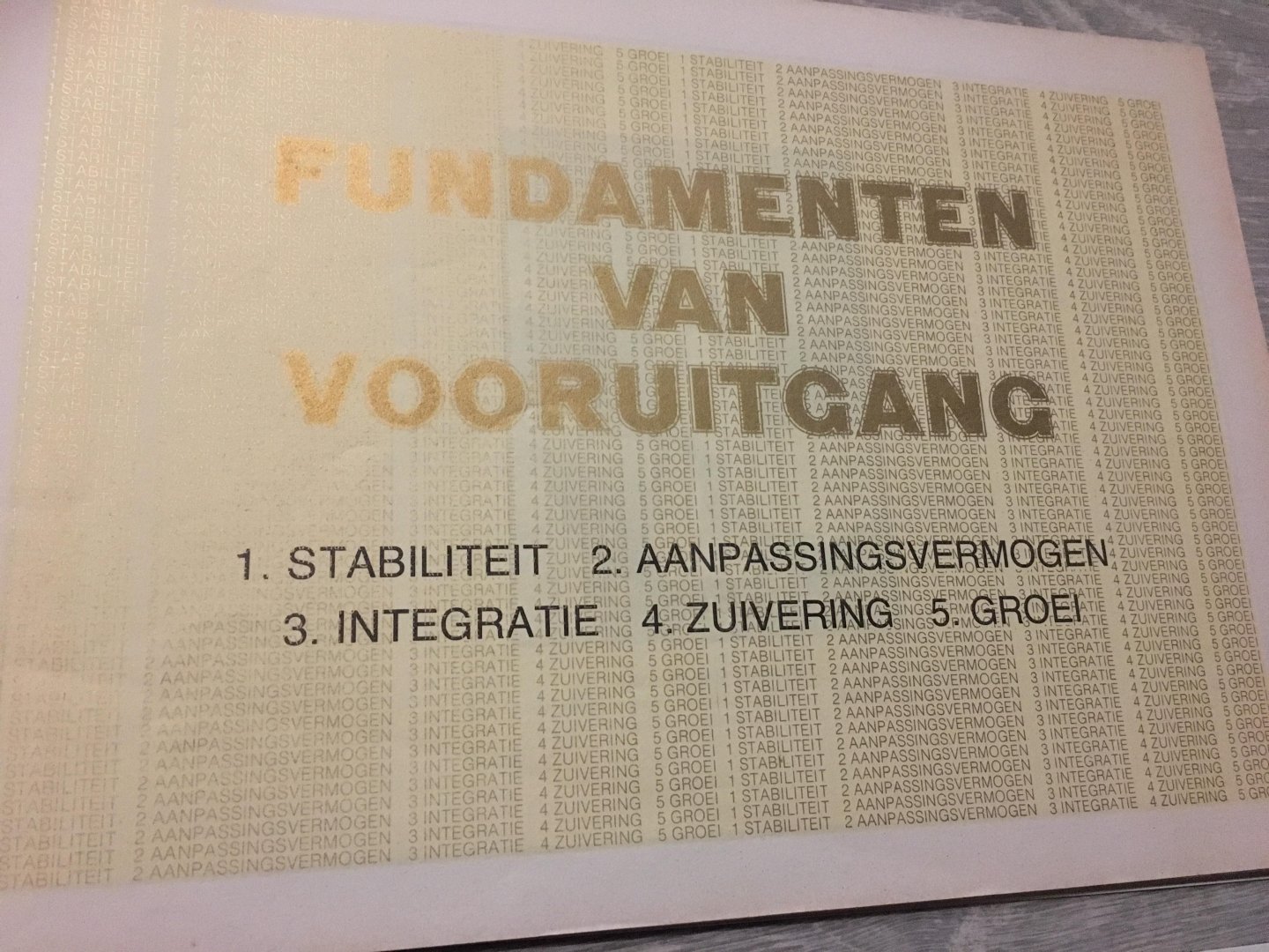 Maharishi Mahash Yogi - Fundamenten van vooruitgang