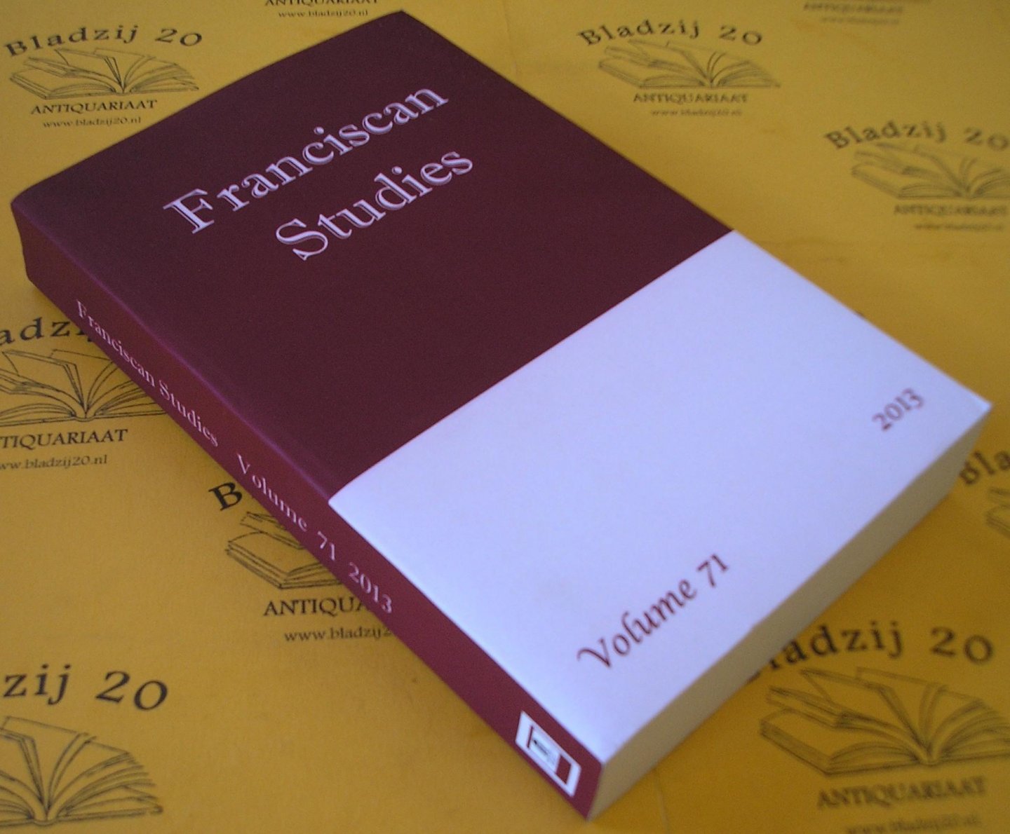 Godet-Calogeras, Jean-Francois (ed.). - Franciscan Studies. Volume 71, 2013.