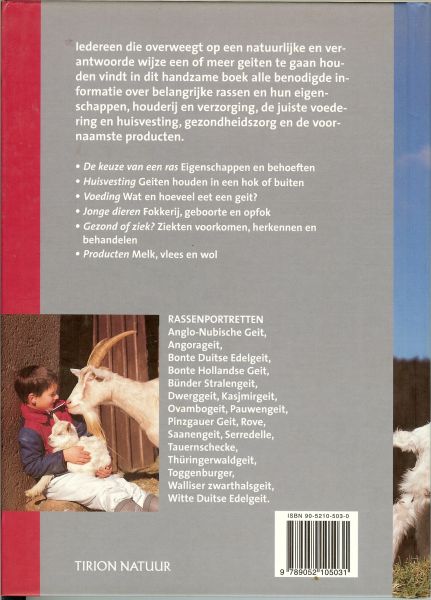 Kuhnemann, H  .. Vertaling door: Rozendaal, F.G. - Geiten houden .. Praktische kleinveebibliotheek