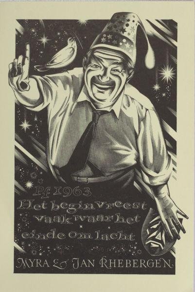 Jong, Maarten de . - PF 1963 Myra & Jan Rhebergen.