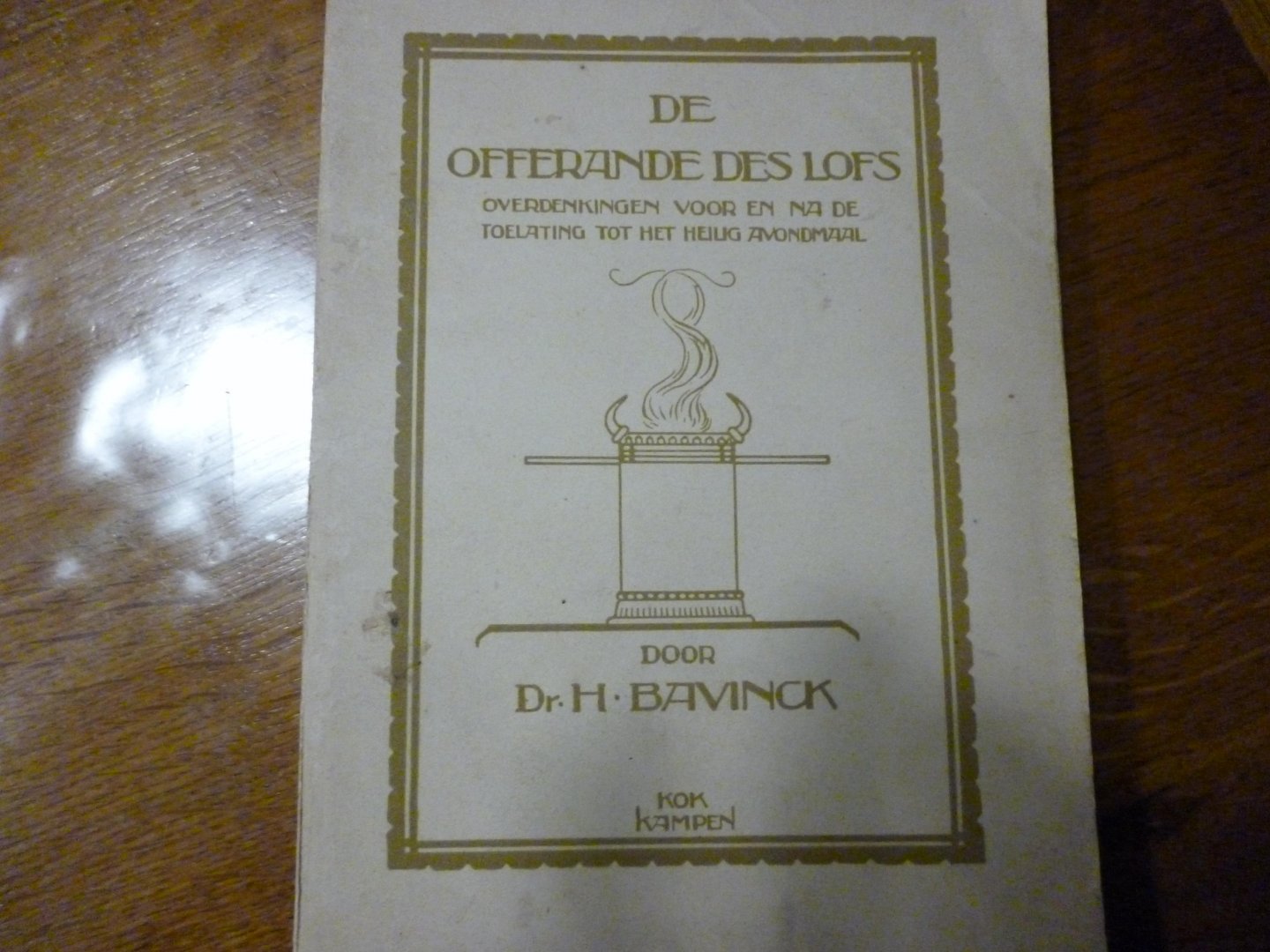 Bavinck H. - De offerande des lofs