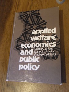 Just; Heuth; Schmitz - Applied welfare economics and public policy
