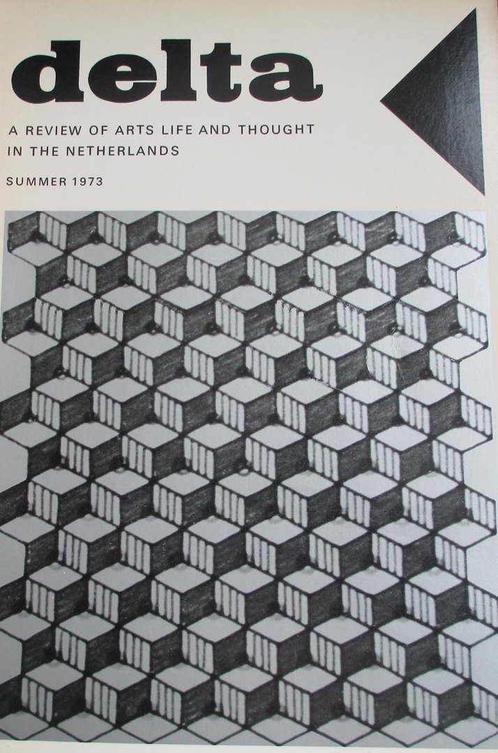 Elffers, Dick (book design) Michaelis, Hanny, Carmiggelt, Simon  et al - Delta A Review of Arts Life and Thought in The Netherlands Summer 1973 Volume Sixteen Number Tow (design Dick Elffers)