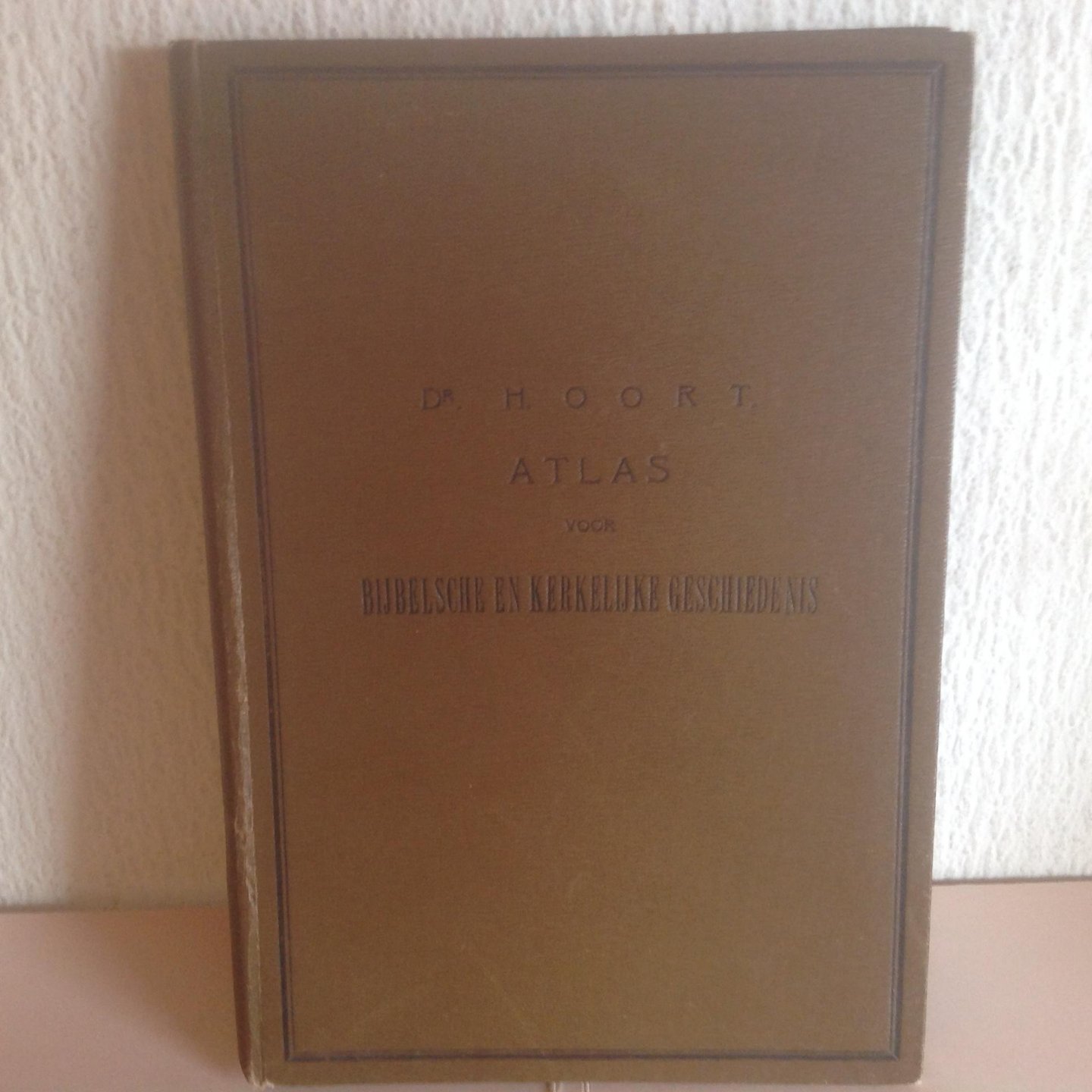 Dr.Hoort - Atlas voor Bijbelsche en Kerkelijke geschiedenis ,1884