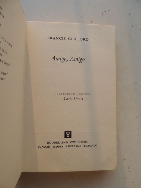 Clifford Francis - Amigo Amigo