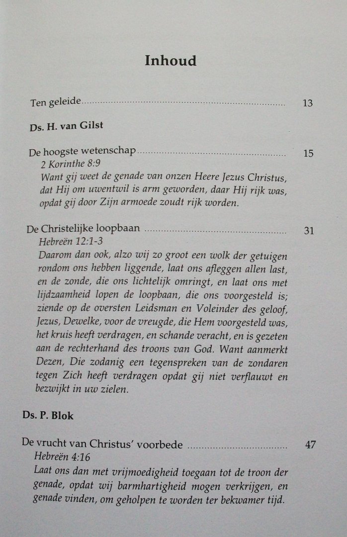 Gilst, ds. H. van; Blok, ds. P.; Hoogerland, ds. A.; Koster, ds. J.; Boer, ds. A.M. den - Christus, Die onze Hope is - 50 jaar prediking in Dirksland