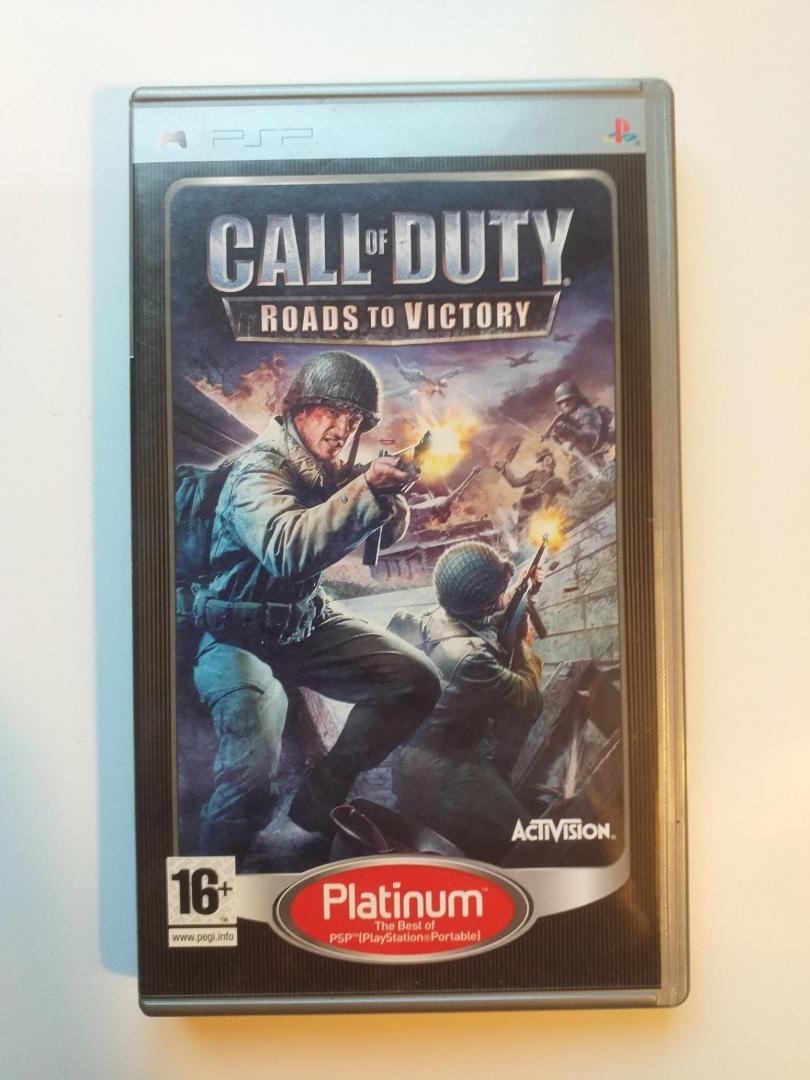 Onbekend - Call of duty - roads  to victory PSP