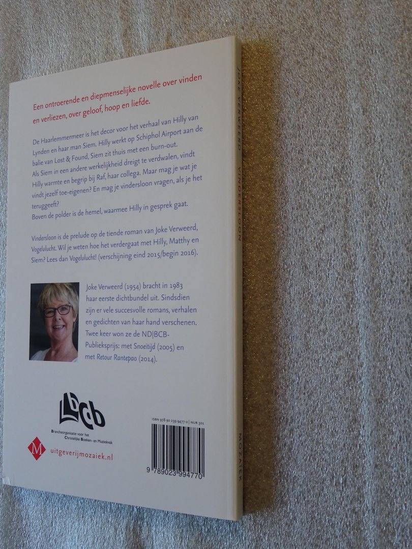 Verweerd, Joke - Vindersloon / Novelle