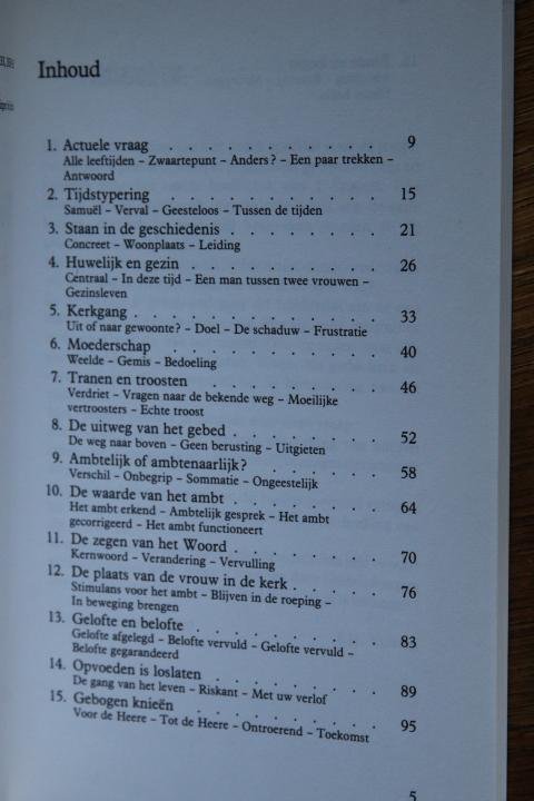 Velema, Ds. J.H. - Waarom leef ik in deze tijd ?