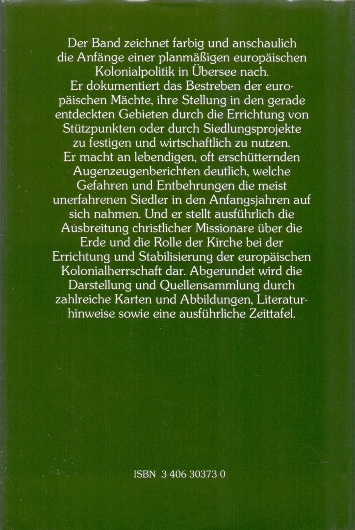 Schmitt E., Meyn M. ,Mimler M., Beck Th. e.a. ( ds1237) - Der Aufbau der Kolonialreiche