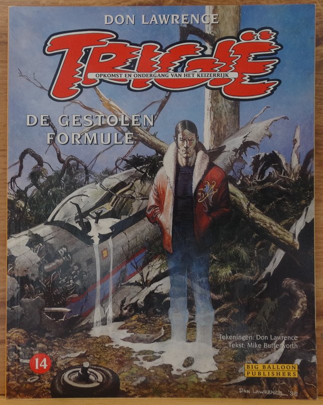 don lawrence, mike butterworth - opkomst en ondergang van het keizerrijk trigië, de gestolen formule