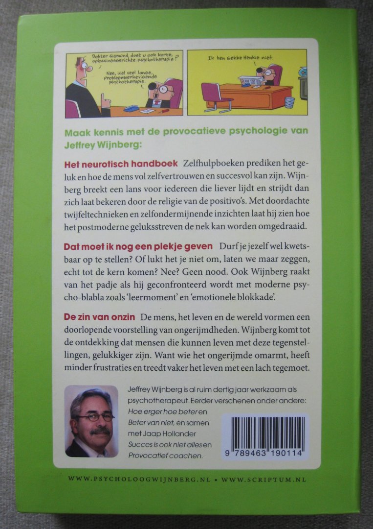 Wijnberg, Jeffrey - Beter van wel   -  Nog meer provocatieve psychologie