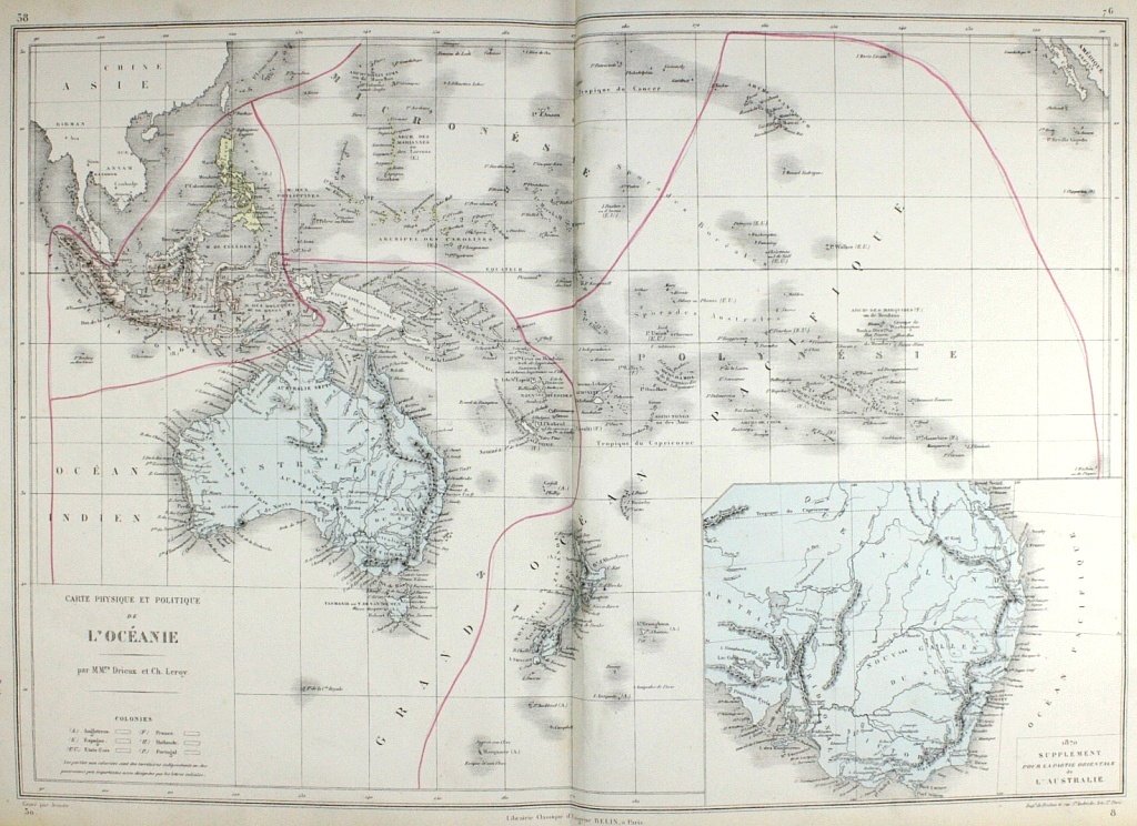 Drioux / Leroy - Atlas Universel Et Classique De Geographie Ancienne, Romaine, Du Moyen Age, Moderne Et Contemporaine
