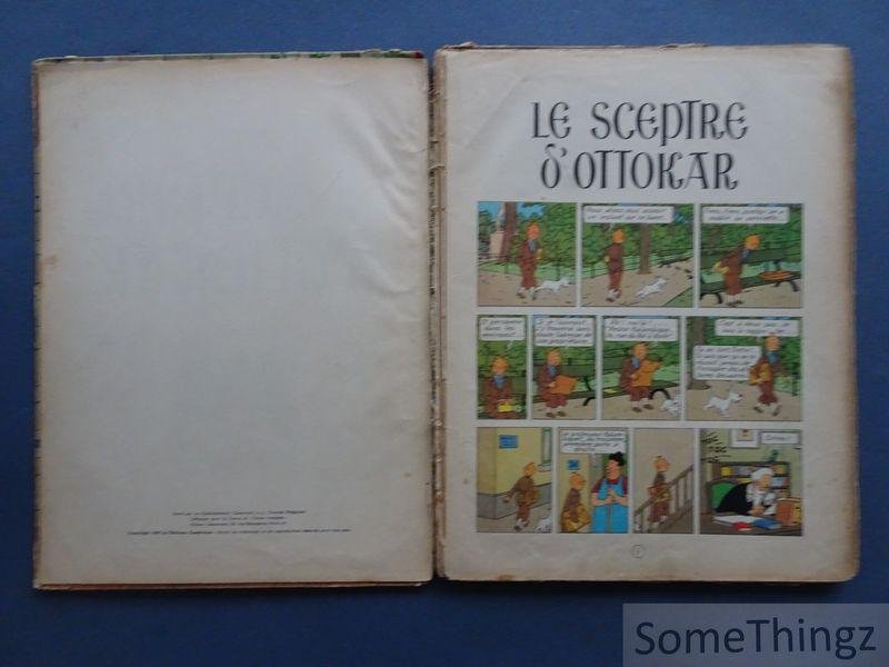 Hergé. [Tintin / Kuifje] - Les aventures de Tintin. Le sceptre d'Ottokar.