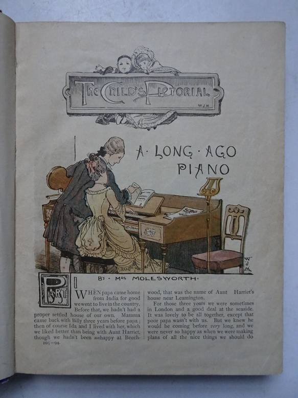 Wood, Theodore, Molesworth, Mrs., a.o.. - The Child's Pictorial. Year 1894 & 1895.