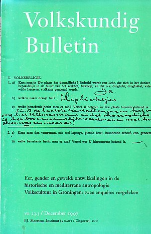  - Volkskundig Bulletin (VB) 23-3 1997