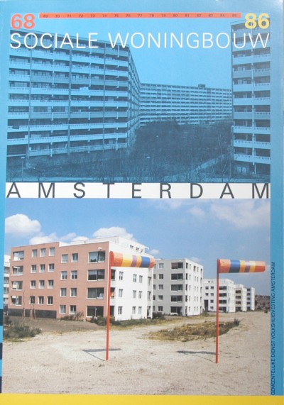 Gemeentelijke Dienst Volkshuisvesting. - 68-86 Sociale woningbouw Amsterdam.