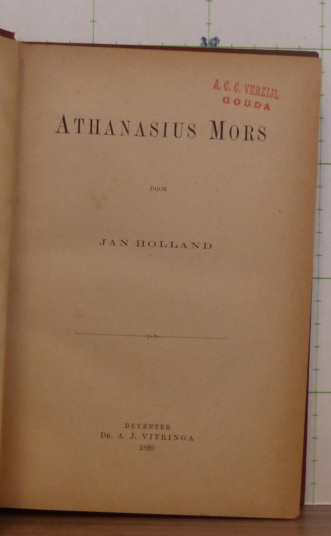 Holland, Jan - Athanasius Mors