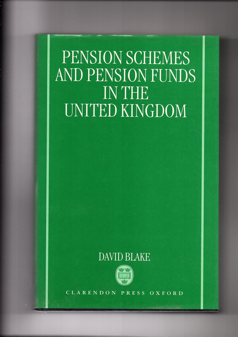 Blake, David - Pension schemes and pension funds in the United Kingdom