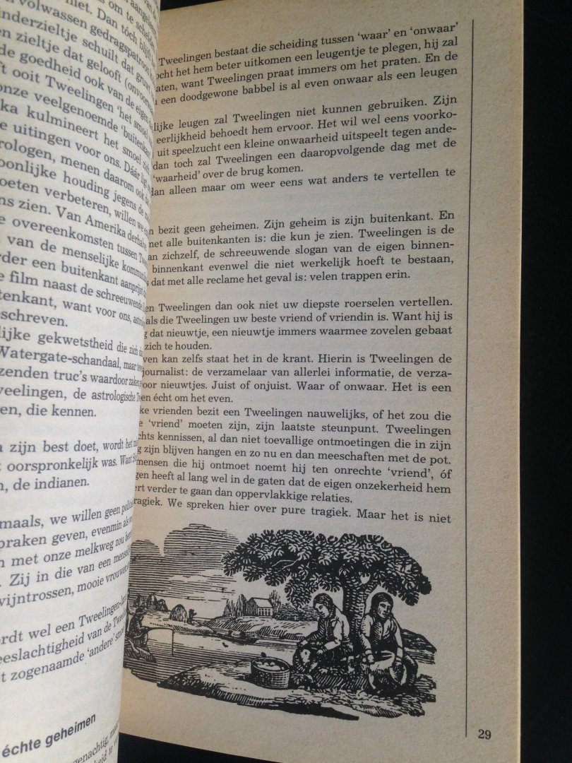 Duzee, Lucien - Astrologie, Tweelingen