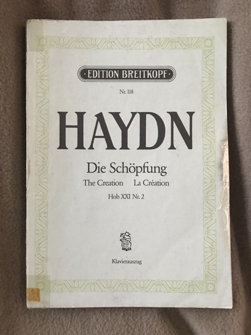 Haydn, Joseph - Die Schöpfung, The Creation, La Création