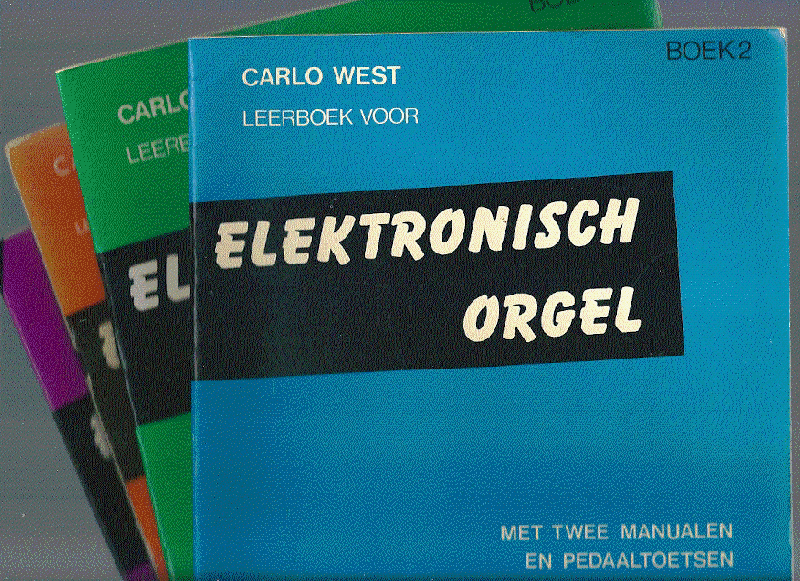 West  Carlo - Leerboeken  muziek   deel 2 tm 5