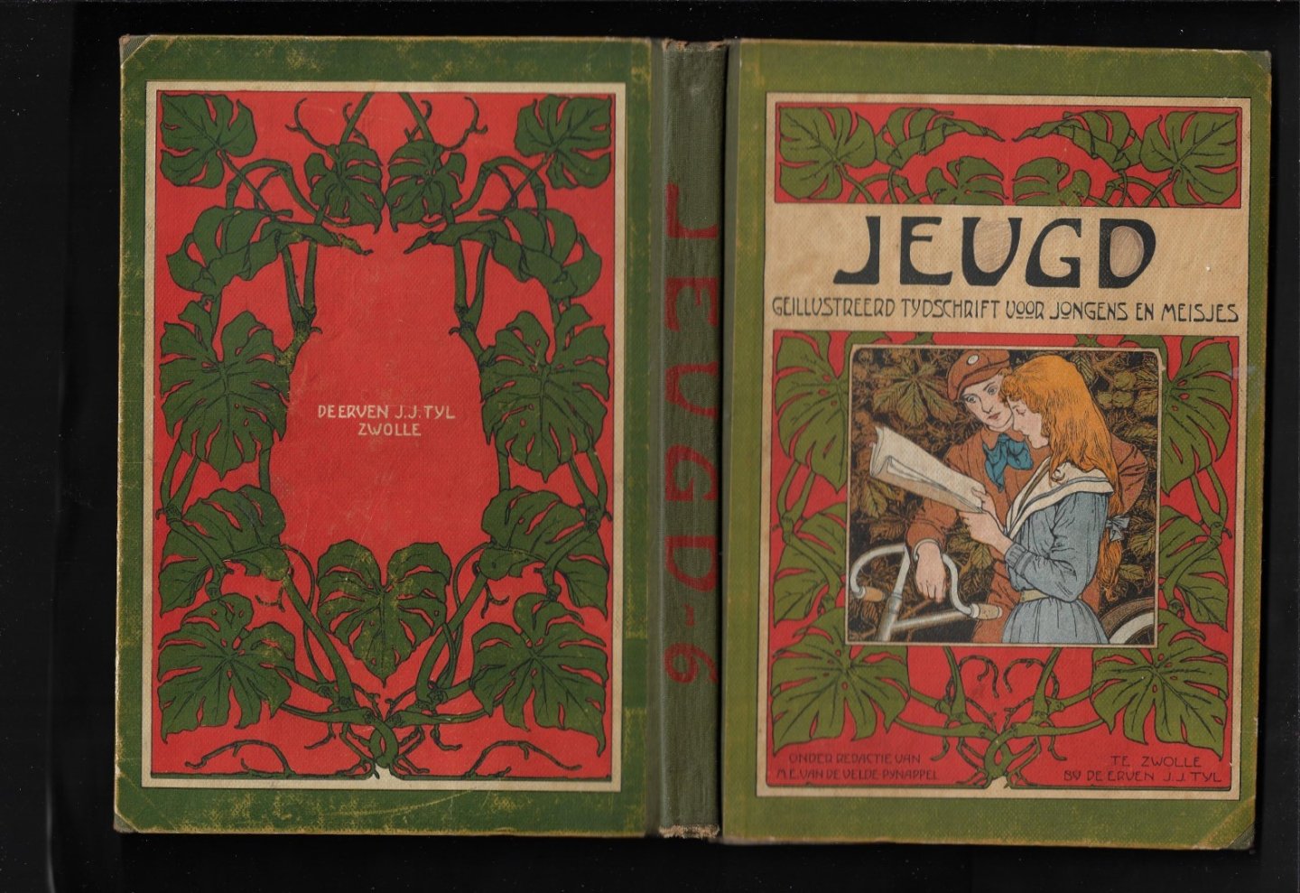 Velde - Pijnappel, M.E.van de - JEUGD Geillustreerd tijdschrift voor jongens en meisjes 