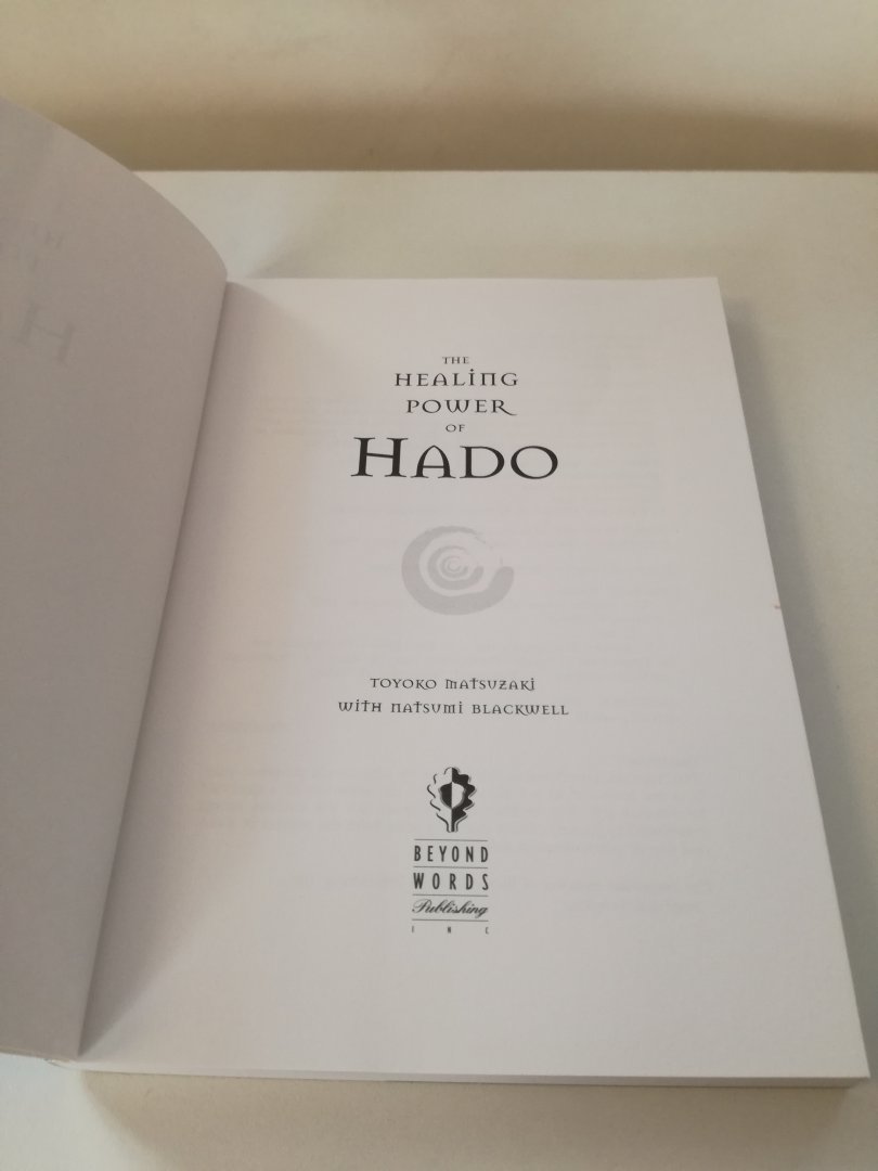 Toyoko Matsuzaki (with Natsumi Blackwell) - The healing power of Hado