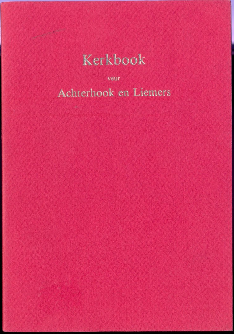 n.a. - Kerkbook veur achterhook en liemers