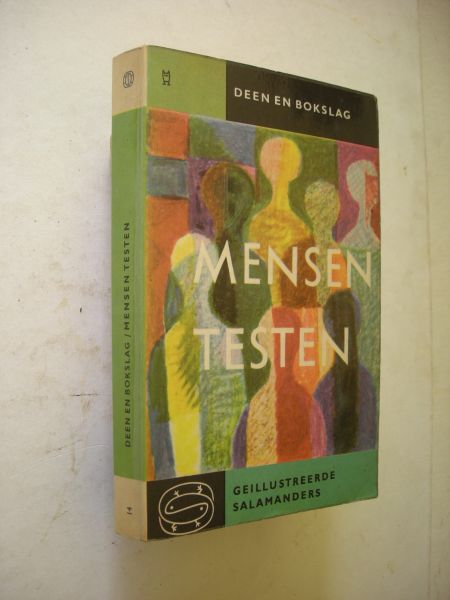 Bokslag, J.G.H., Deen, L. en anderen / omslag Kurpershoek - Mensen testen