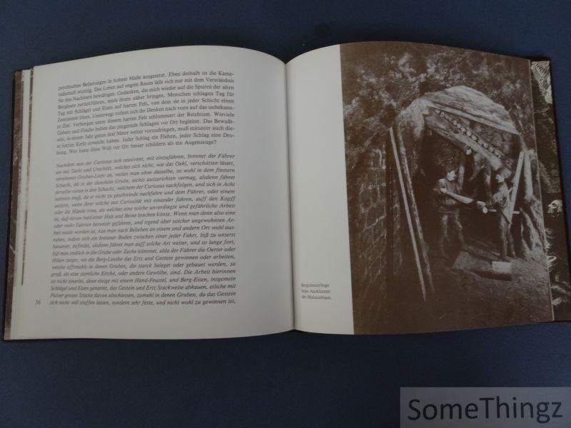 Borges, Wolfgang - Gesichter im Grubenlicht [limited edition: leatherbound, numbered and signed.]