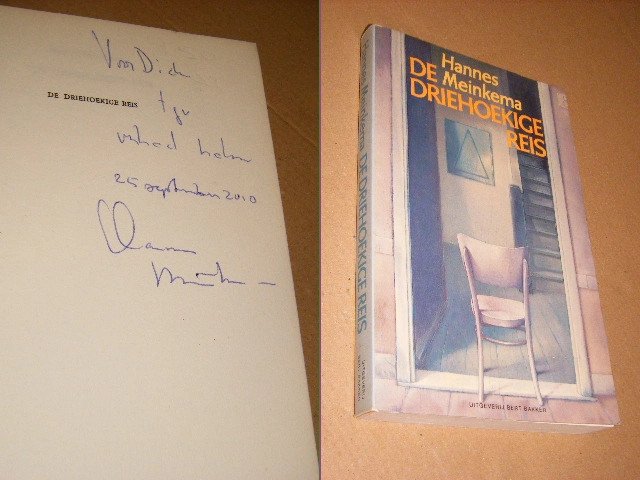 Hannes Meinkema - De driehoekige reis [GESIGNEERD]