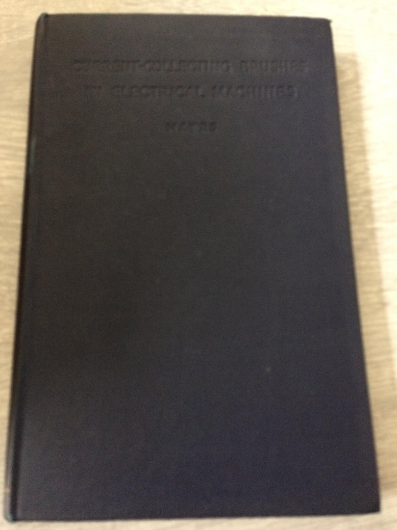 Hayes - Current collecting brushes in electrical machines