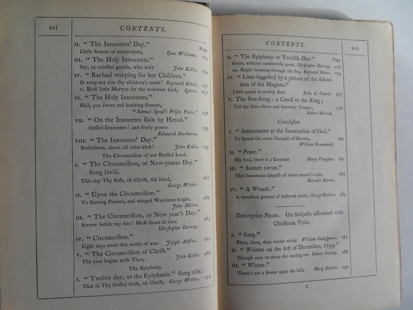 Coleridge, Sara (edited by) [ dochter van Samuel T. Coleridge - 1772 / 1834 ]. - Christmas Tyde.