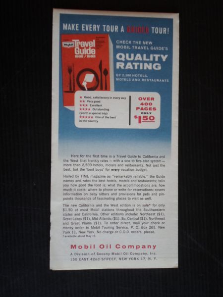  - Kaart Travel Guide to California