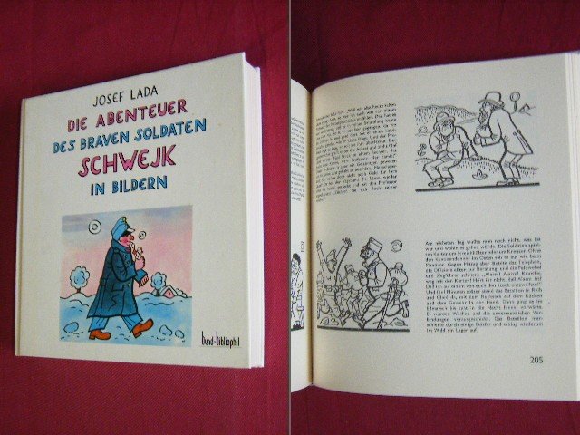 Josef Lada - Die Abenteuer des braven Soldaten Schwejk in Bildern Nach dem Roman von Jaroslav Hasek