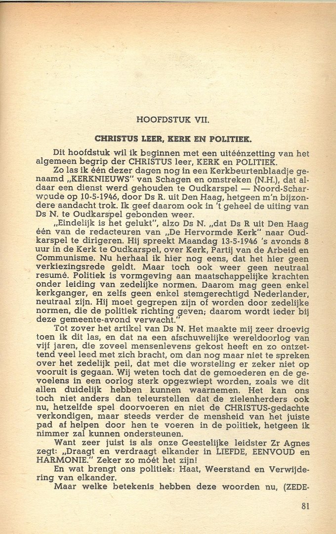 Gramberg Meijer Marg. El  Zuster Agnes - De mystiek  .. welke leidt tot het lichtende pad  ..  mediamiek ontvangen