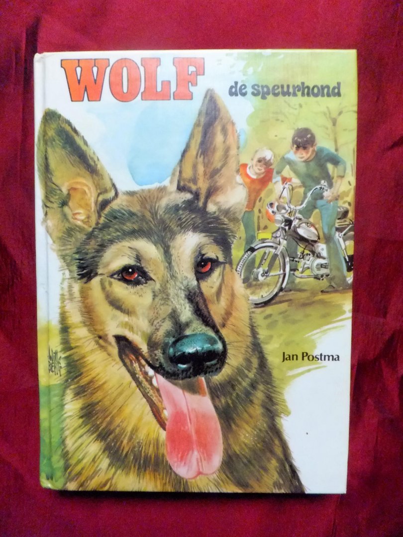 Postma, Jan - 1.WOLF de speurhond 1ste druk.1.WOLF de speurhond 19de 17. Smokkelaars op het strand 3de druk.