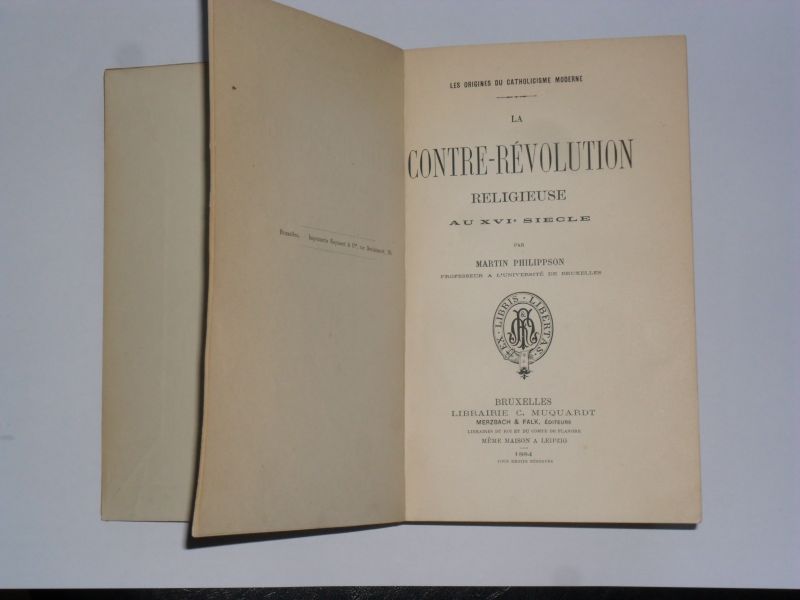 Philippson, Martin - La Contre-Révolution religieuse au XVIe siècle