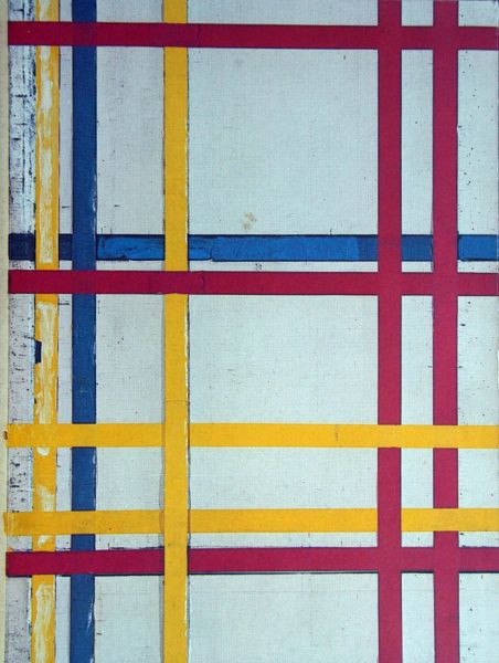 Ulrike Gauss - Mondrian Drawings Watercolours N.Y. Paintings